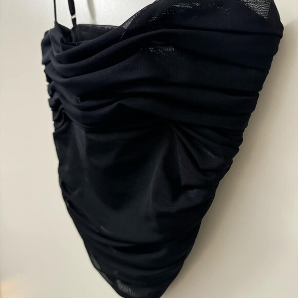 BNWOT: Ten by Babaton Luxor Tank - Rushed Mesh Corset - Picture 3 of 12